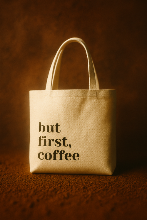 But First, Coffee Tote
