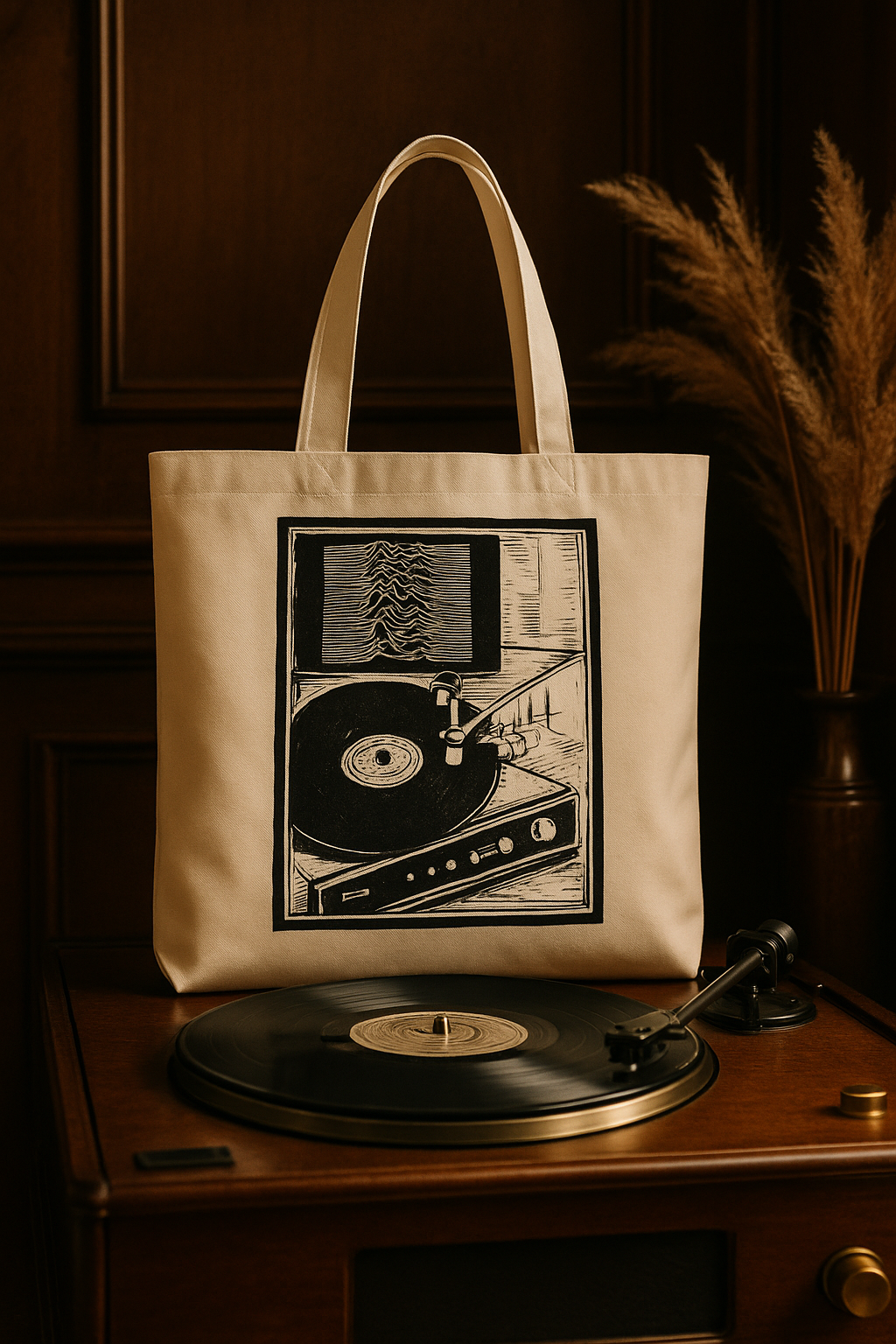 Vinyl Vibes Tote