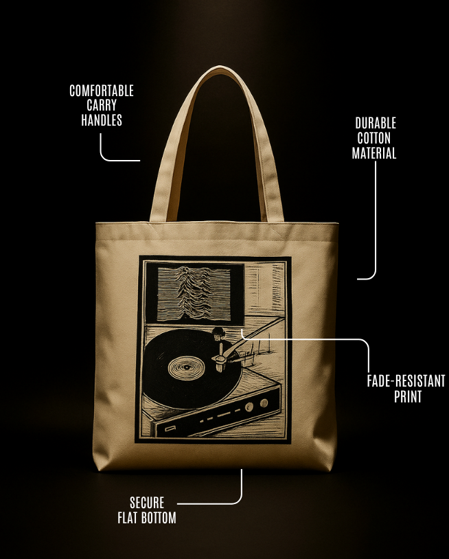 Vinyl Vibes Tote
