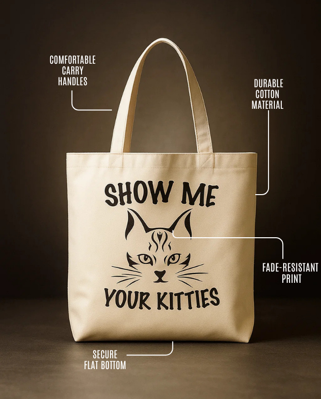 Show Me Your Kitties Tote