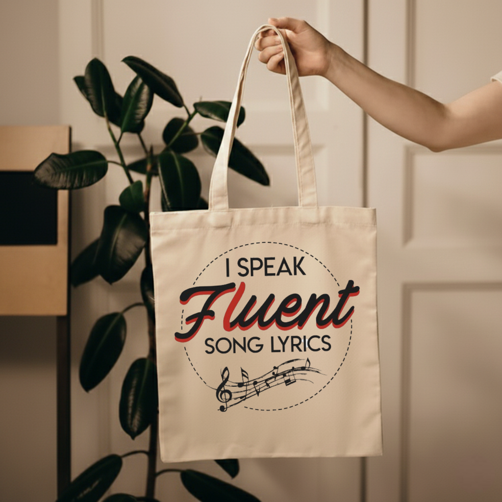 “I Speak Fluent Song Lyrics” Tote