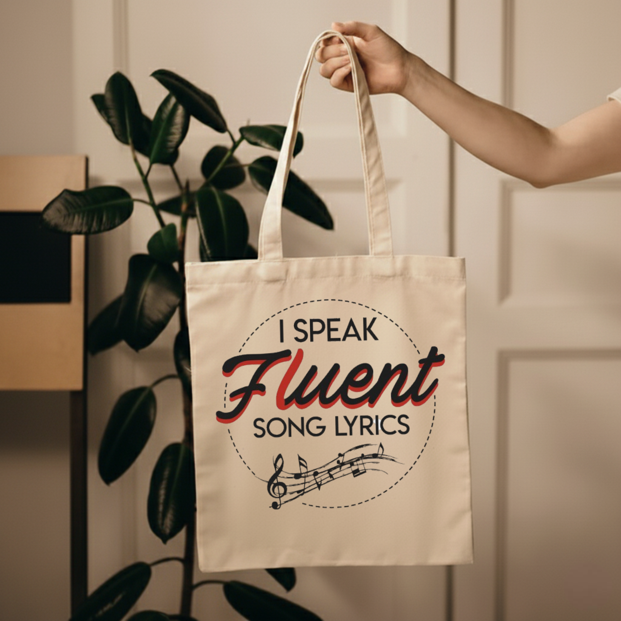 “I Speak Fluent Song Lyrics” Tote