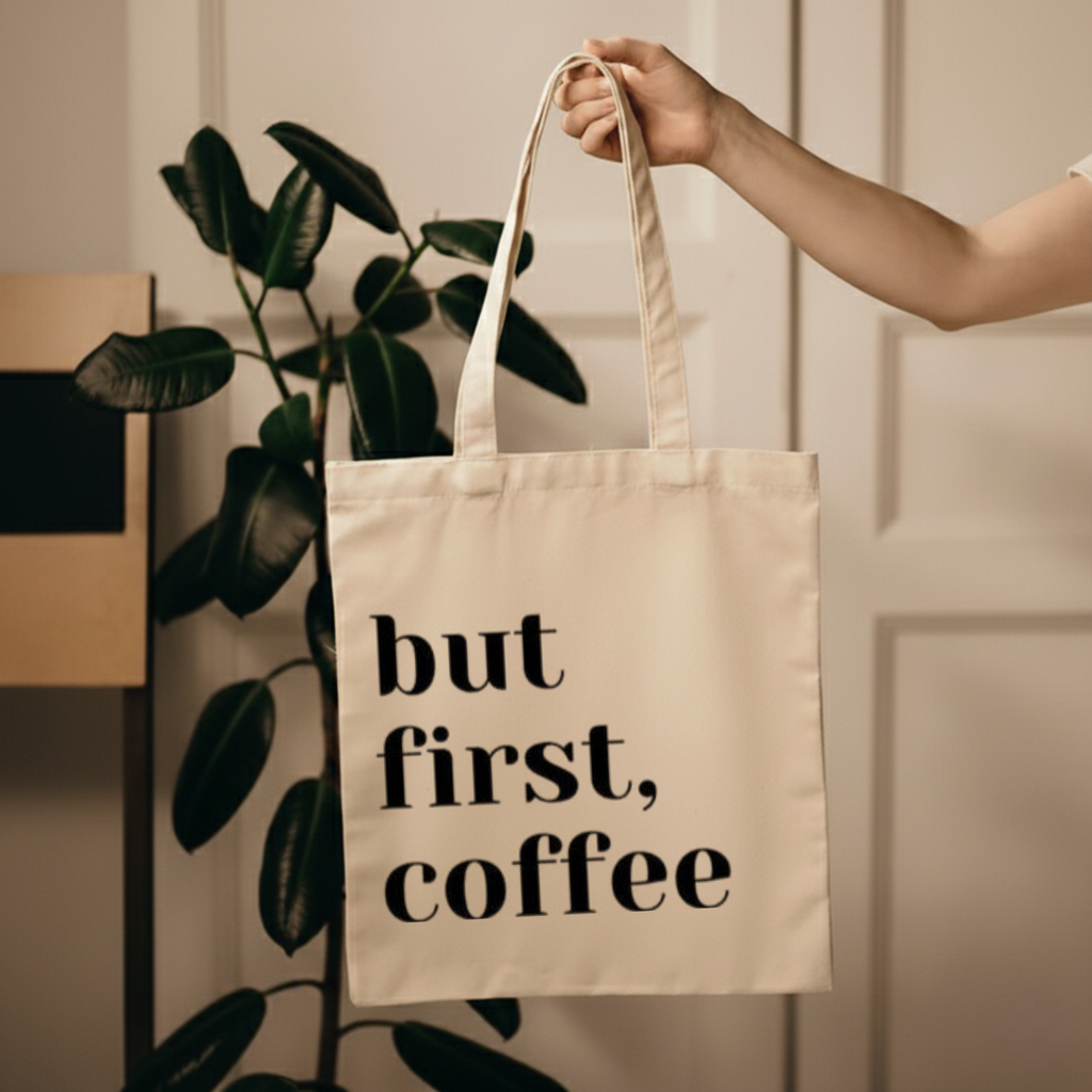 But First, Coffee Tote