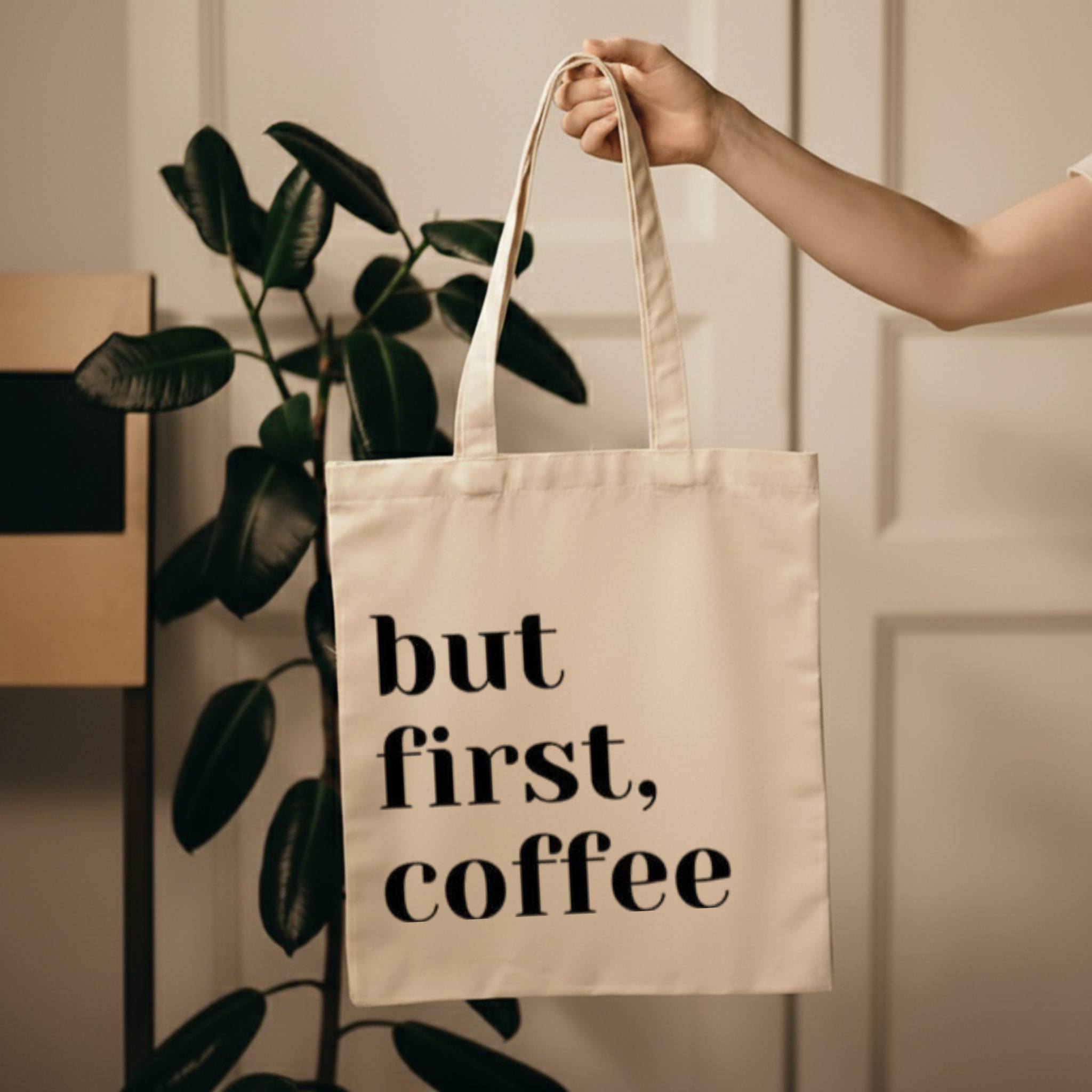 But First, Coffee Tote