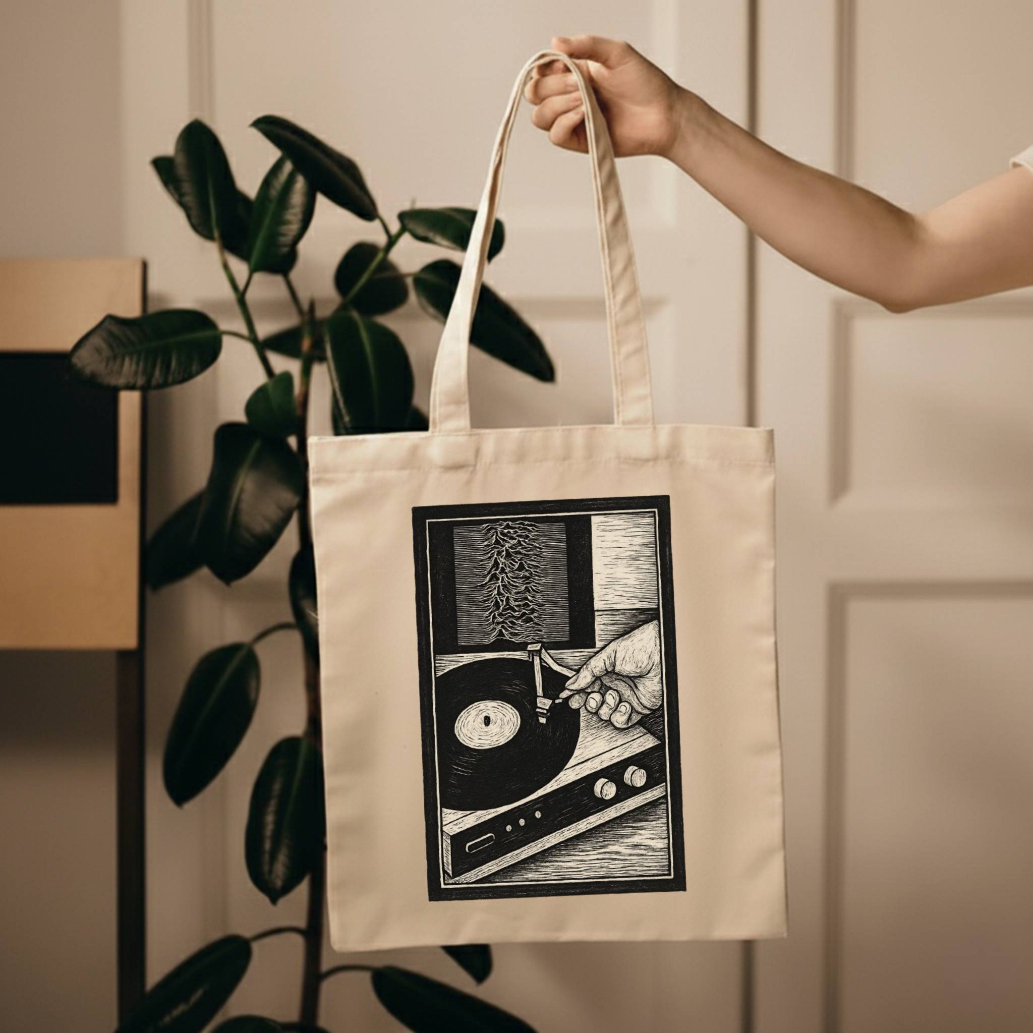 Vinyl Vibes Tote