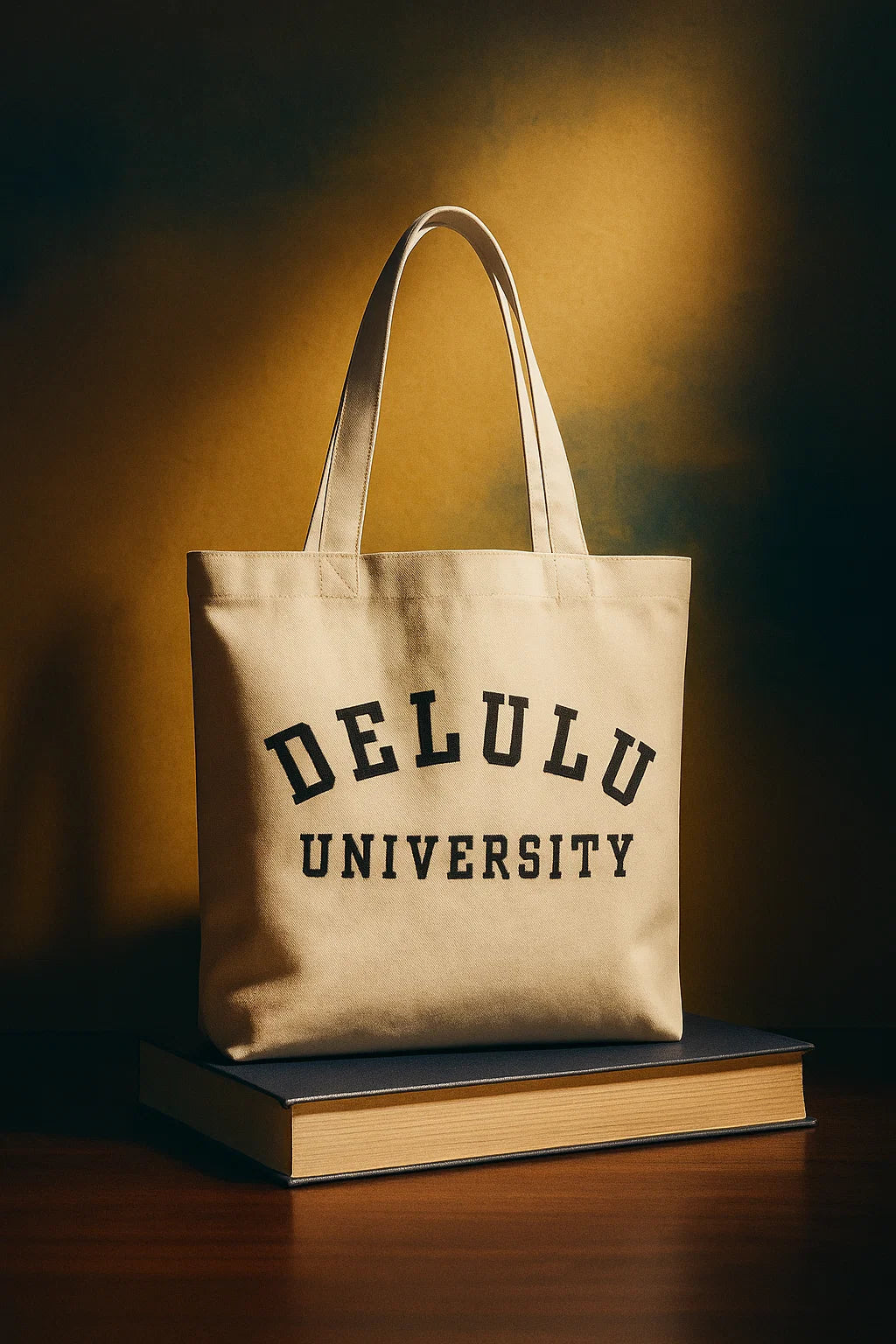 Delulu University Tote