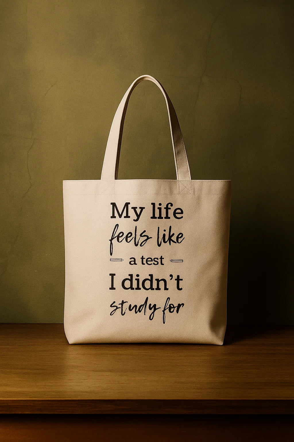 My Life Feels Like a Test I Didn't Study For Tote